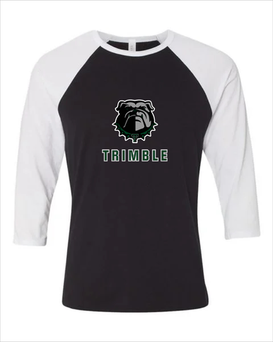 Trimble Bulldogs Mascot #2 Men's Baseball T-Shirt