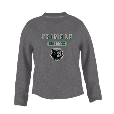 Trimble Bulldogs Mascot #3 Women's Sweatshirt