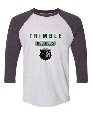 Trimble Bulldogs Mascot #3 Men's Baseball T-Shirt