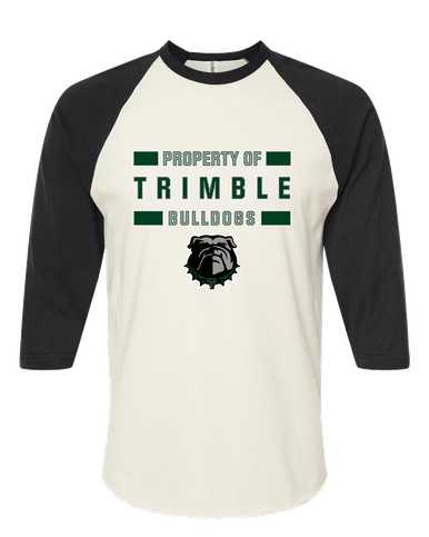 Trimble Bulldogs Property Of Women's Baseball T-Shirt