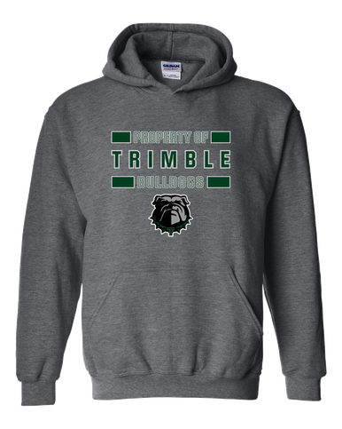 Trimble Bulldogs Property Of Men's Hoodie