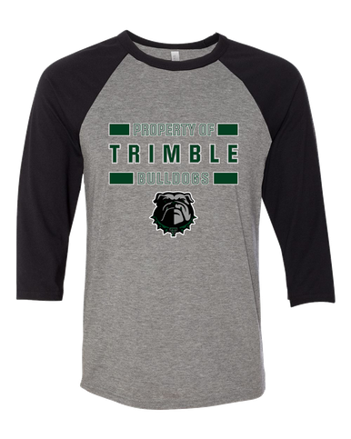 Trimble Bulldogs Property Of Men's Baseball T-Shirt