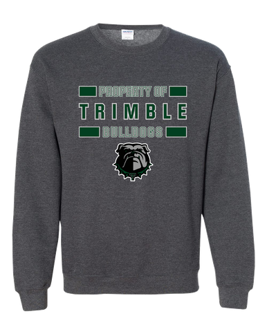 Trimble Bulldogs Property Of Men's Sweatshirt