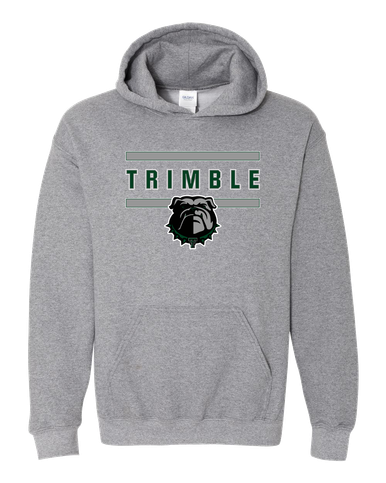 Trimble Bulldogs Mascot #4 Men's Hoodie
