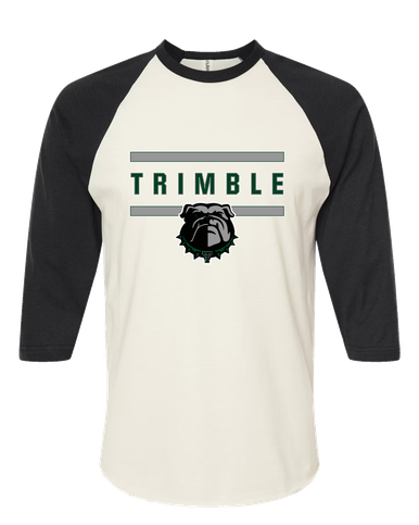 Trimble Bulldogs Mascot #4 Men's Baseball T-Shirt