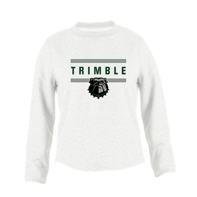 Trimble Bulldogs Mascot #4 Women's Sweatshirt