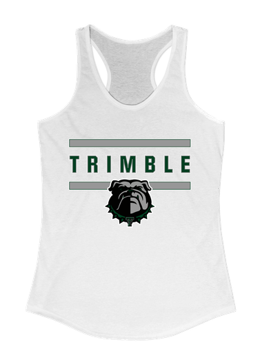 Trimble Bulldogs Mascot #4 Women's Tank Top