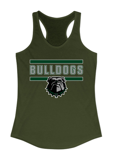 Trimble Bulldogs Mascot #5 Women's Tank Top