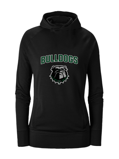 Trimble Bulldogs Mascot #6 Women's Hoodie