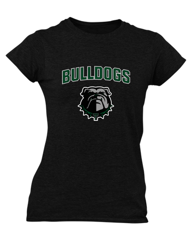 Trimble Bulldogs Mascot #6 Women's SS T-Shirt