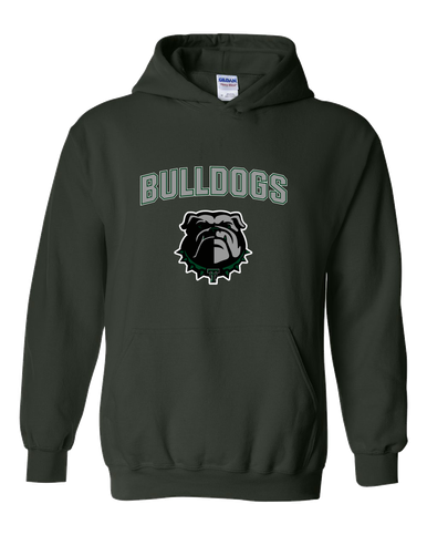 Trimble Bulldogs Mascot #6 Men's Hoodie