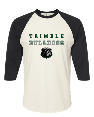 Trimble Bulldogs Spirit Women's Baseball T-Shirt