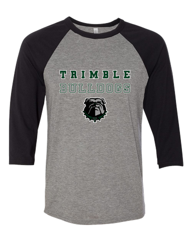 Trimble Bulldogs Spirit Men's Baseball T-Shirt