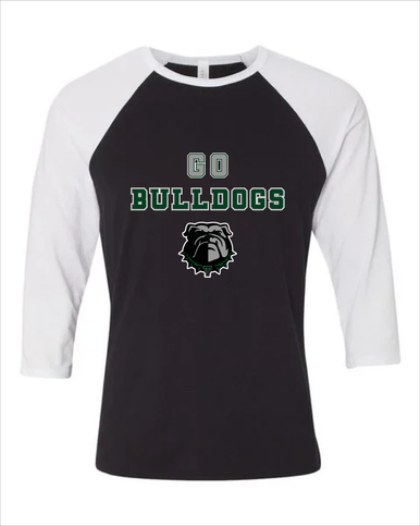 Trimble Bulldogs Go Team Women's Baseball T-Shirt