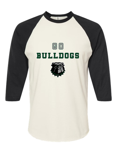 Trimble Bulldogs Go Team Men's Baseball T-Shirt