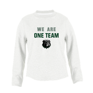 Trimble Bulldogs We Are One Team Women's Sweatshirt