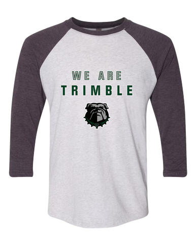 Trimble Bulldogs We Are Men's Baseball T-Shirt