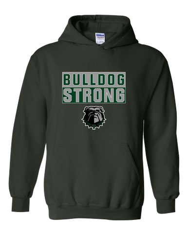Trimble Bulldogs Strong #1 Men's Hoodie