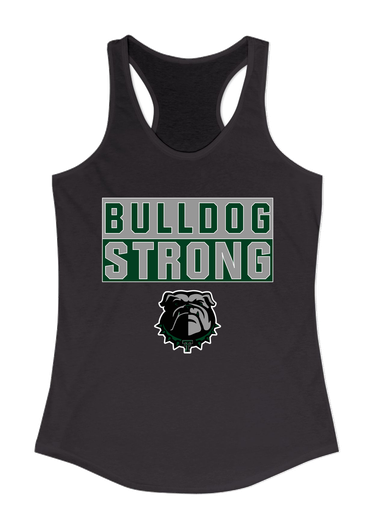 Trimble Bulldogs Strong #1 Women's Tank Top