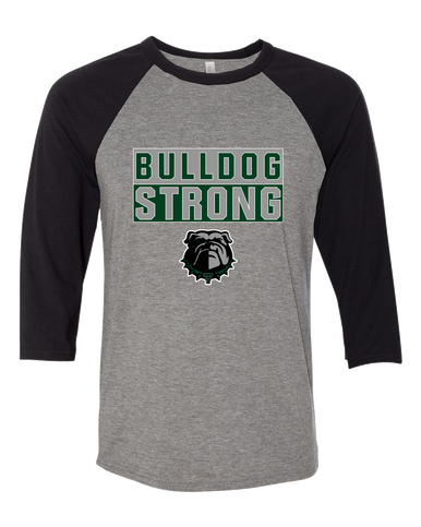 Trimble Bulldogs Strong #1 Men's Baseball T-Shirt