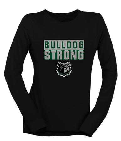 Trimble Bulldogs Strong #1 Women's Premium LS T-Shirt