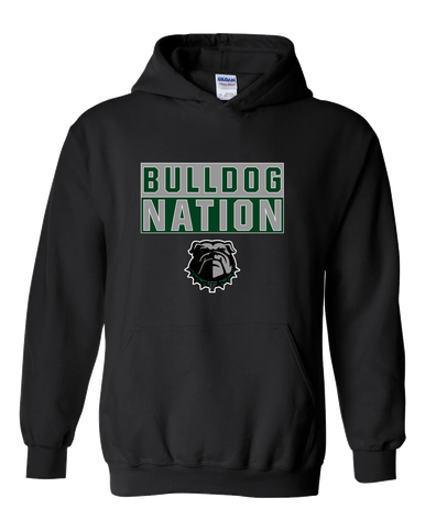 Trimble Bulldogs Nation #1 Men's Hoodie