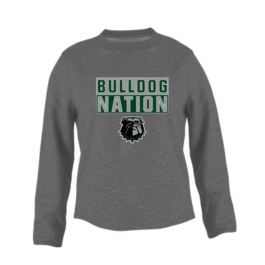 Trimble Bulldogs Nation #1 Women's Sweatshirt