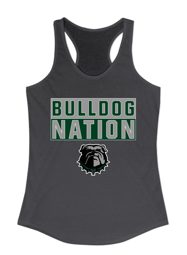 Trimble Bulldogs Nation #1 Women's Tank Top