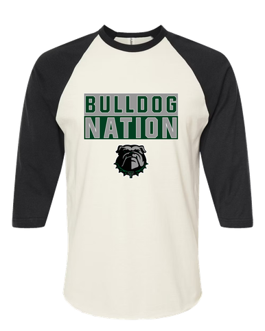 Trimble Bulldogs Nation #1 Men's Baseball T-Shirt
