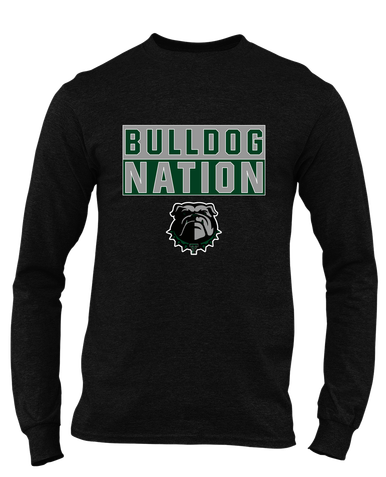 Trimble Bulldogs Nation #1 Men's Premium LS T-Shirt