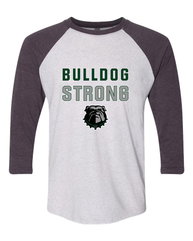 Trimble Bulldogs Strong #2 Women's Baseball T-Shirt