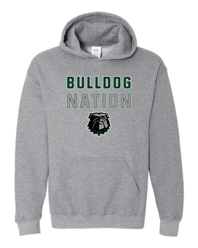 Trimble Bulldogs Nation #2 Men's Hoodie
