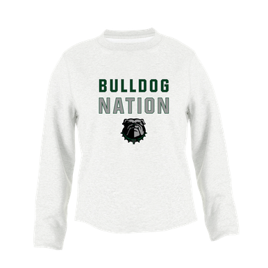 Trimble Bulldogs Nation #2 Women's Sweatshirt
