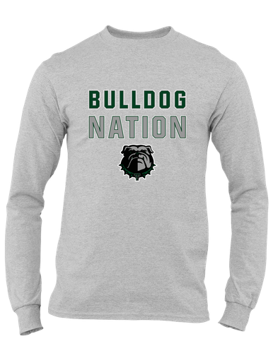 Trimble Bulldogs Nation #2 Men's LS T-Shirt