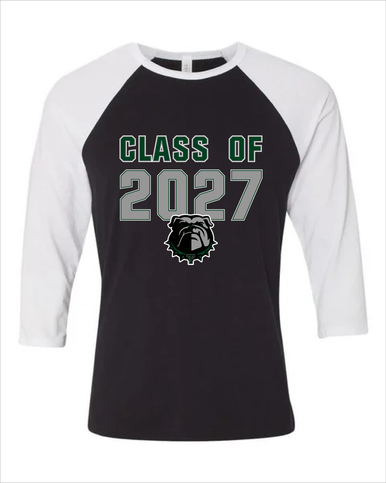 Trimble Bulldogs Class of 2027 Women's Baseball T-Shirt