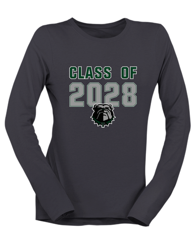 Trimble Bulldogs Class of 2028 Women's LS T-Shirt