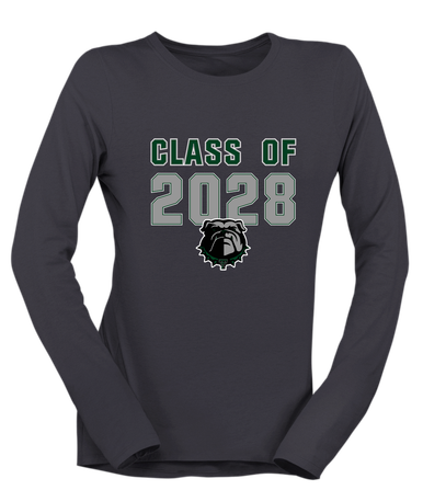 Trimble Bulldogs Class of 2028 Women's Premium LS T-Shirt