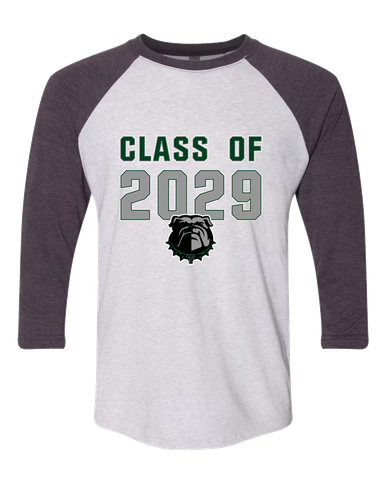 Trimble Bulldogs Class of 2029 Men's Baseball T-Shirt