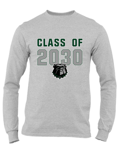 Trimble Bulldogs Class of 2030 Men's Premium LS T-Shirt