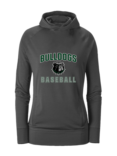 Trimble Bulldogs Baseball #1 Women's Hoodie