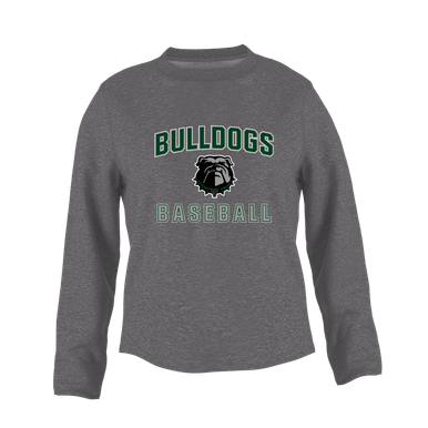 Trimble Bulldogs Baseball #1 Women's Sweatshirt