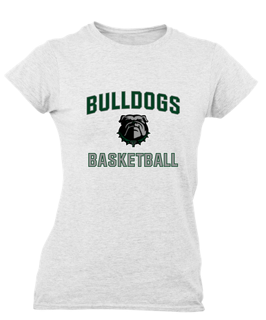 Trimble Bulldogs Basketball #1 Women's SS T-Shirt