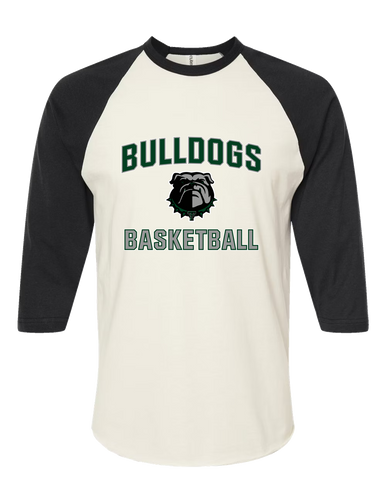 Trimble Bulldogs Basketball #1 Men's Baseball T-Shirt