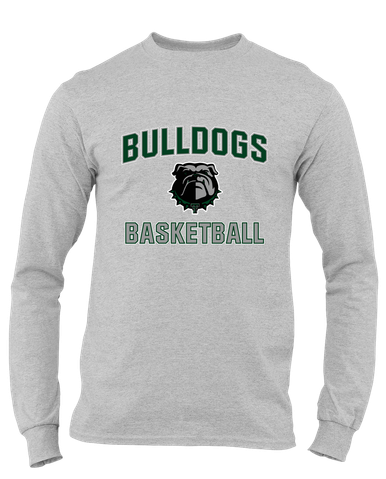Trimble Bulldogs Basketball #1 Men's Premium LS T-Shirt