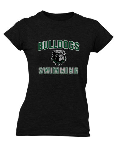 Trimble Bulldogs Swimming Women's Premium SS T-Shirt