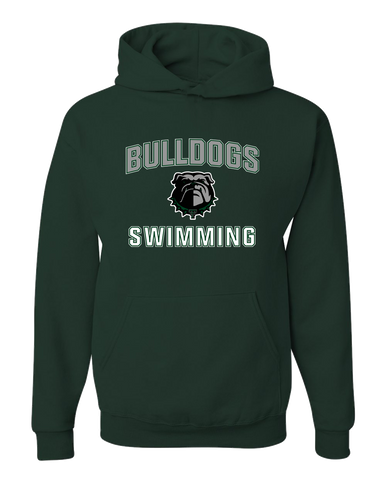Trimble Bulldogs Swimming Men's Premium Hoodie
