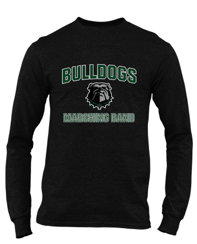 Trimble Bulldogs Marching Band Men's LS T-Shirt