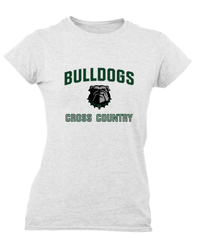 Trimble Bulldogs Cross Country Women's Premium SS T-Shirt