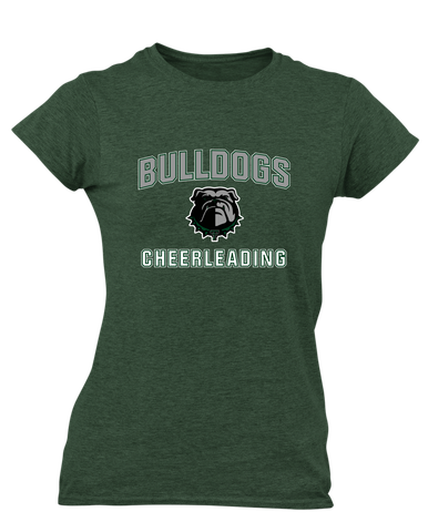 Trimble Bulldogs Cheerleading Women's SS T-Shirt