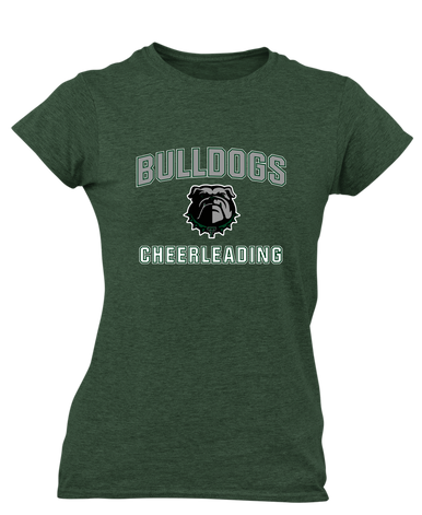 Trimble Bulldogs Cheerleading Women's Premium SS T-Shirt